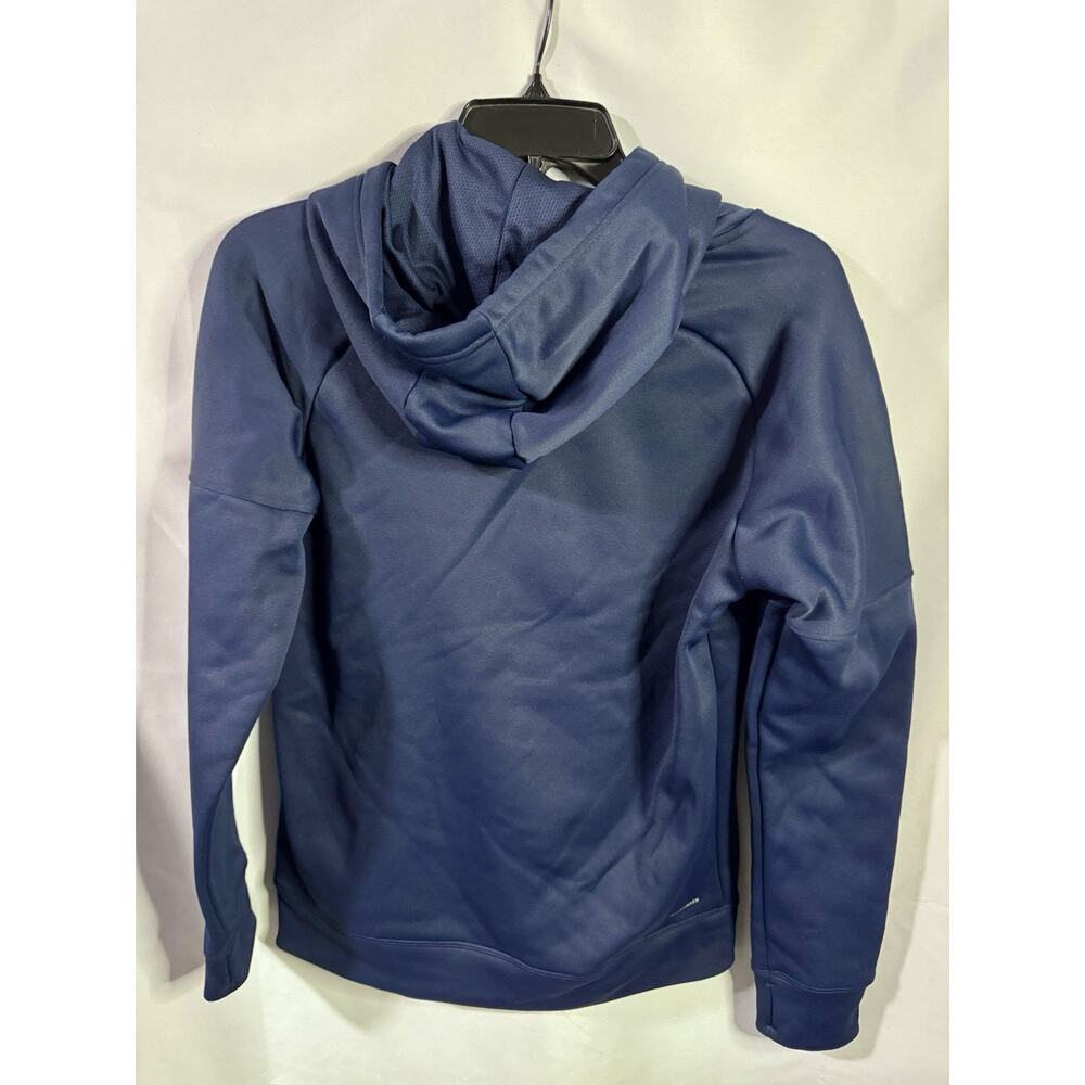Edmonton Oilers Adidas Navy Pull Over Hoodie Women's S Performance Sweatshirt - Picture 3 of 3